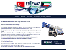 Tablet Screenshot of ertewaz.com